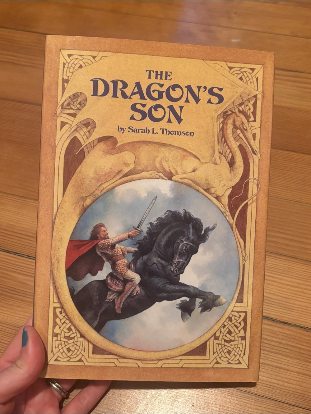 The Dragon's Son by Sarah L. Thomson Hardcover Book